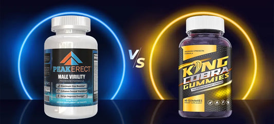 PeakErect vs. King Cobra Gummies