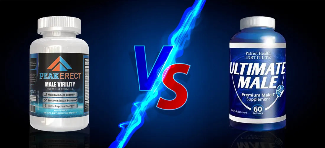 PeakErect vs. Ultimate Male: Which Boosts Male Vitality Better?